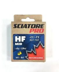 Парафин SCIATORE PRO HF MID (синий)	-2/-7	45гр.