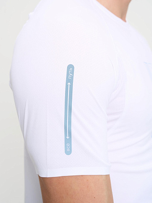 Футболка д/муж. Темп 2.0 цвет белый