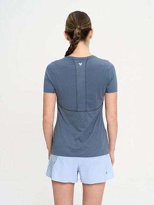 Футболка д/жен. Темп 2.0 цвет графитовый