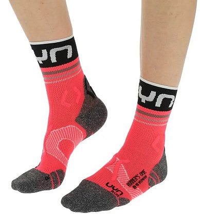 Носки UYN Runner'S One Short жен. Pink/Black