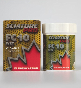 Порошок SCIATORE PRO FC10 WET (жёлтый) +1/+10 30 гр.