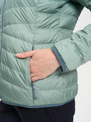 Куртка пуховая (packable) д/жен. Softy цвет зеленый	