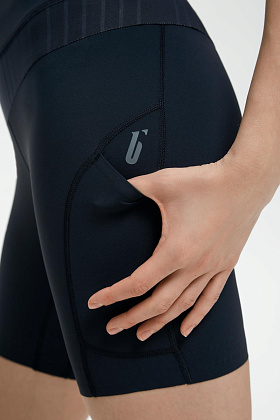 Шорты (спринтерки) д/жен. Спринт 2.0 черный_графитовый