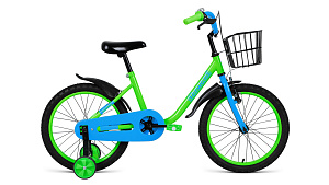 Велосипед FORWARD BARRIO 18 (к.18"/ск.1) зеленый 2019-2020