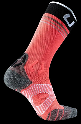 Носки UYN Runner'S One Mid жен. Pink/Black