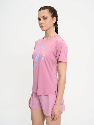 Футболка д/жен. Тайм цвет розовый