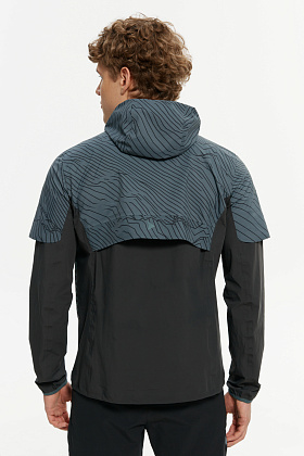 Куртка д/муж. Вектор 1.0 цвет черный графитовый