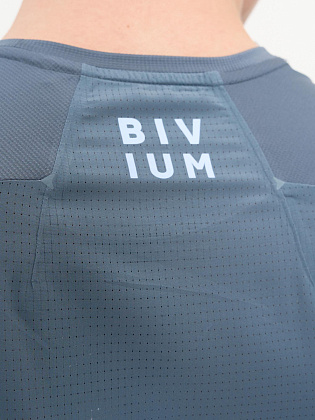 Футболка д/муж. Тайм цвет графитовый