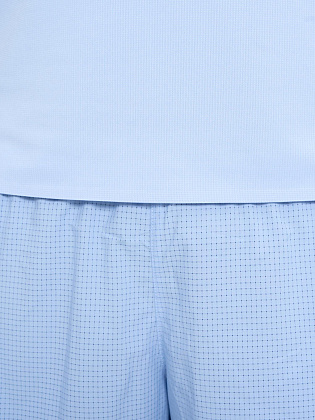 Футболка д/муж. Тайм цвет голубой