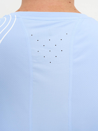 Майка д/муж. Скорость цвет голубой