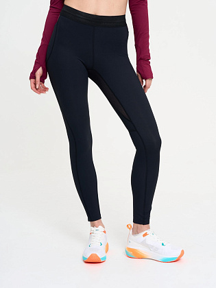 Тайтсы д/жен. Кросс 2.0 цвет черный_бордовый