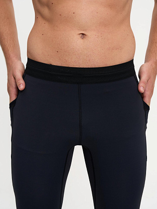 Тайтсы д/муж. Кросс 2.0 цвет черный