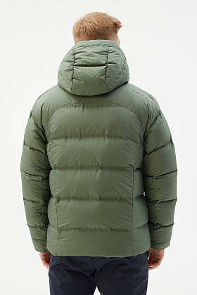 Куртка пуховая д/муж. "Gelu" цвет зеленый