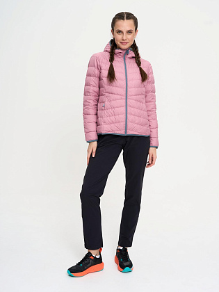 Куртка пуховая (packable) д/жен. Softy цвет розовый