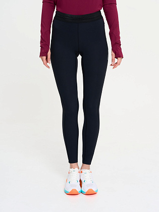 Тайтсы д/жен. Кросс 2.0 цвет черный_бордовый