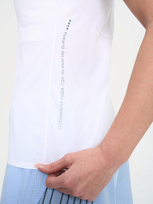 Футболка д/жен. Темп 2.0 цвет белый