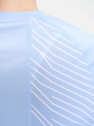 Футболка д/жен. Пульс цвет голубой