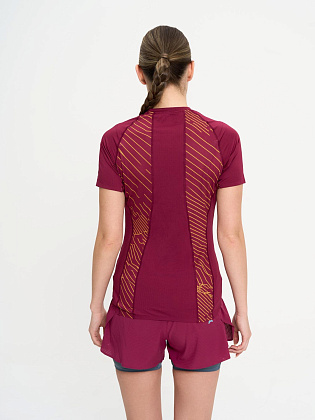 Футболка д/жен. Пульс цвет бордовый