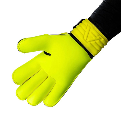 Перчатки вратарские AlphaKeepers Pro Star neon yellow