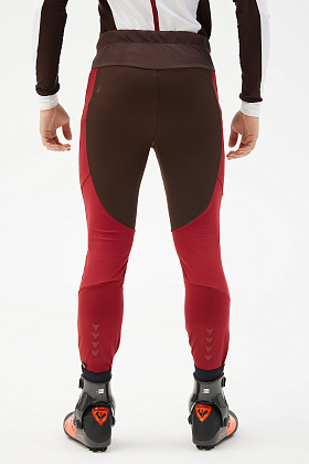 Тайтсы д/муж. СноуРан цвет бордовый_кофейный