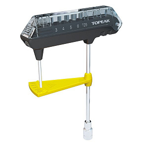 Ручка динамометрическая с набором насадок TOPEAK ComboTorq Wrench &Bit Set Ручка динамометрическая с набором насадок TOPEAK ComboTorq Wrench &Bit Set