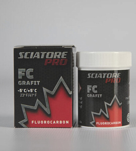 Порошок SCIATORE PRO FC Grafit (чёрный) -5/+5 30 гр.