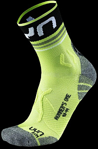 Носки UYN Runner'S One Short Lime/Black