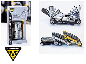 Мультиинструмент TOPEAK MINI 20 PRO Silver Мультиинструмент TOPEAK MINI 20 PRO Silver