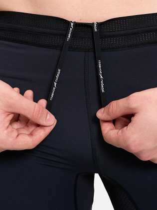 Тайтсы д/муж. Кросс 2.0 цвет черный