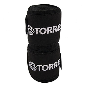 Бинт боксерский TORRES.3.5м\5.5см,хлопок. черный Бинт боксерский TORRES.3.5м\5.5см,хлопок. черный