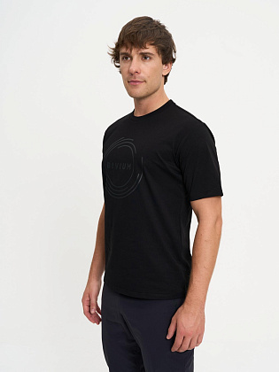 Футболка д/муж. Circle цвет черный