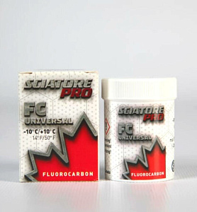 Порошок SCIATORE PRO FC Universal (белый) -10/+10 30гр.