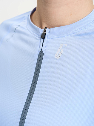 Футболка д/жен. Пульс цвет голубой