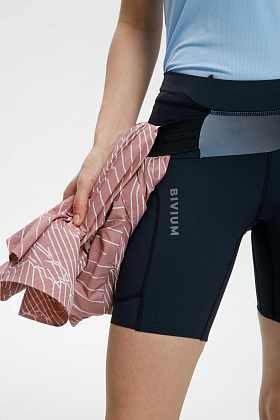 Шорты (спринтерки) д/жен. Спринт 2.0 черный_графитовый