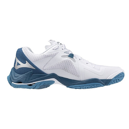 Кроссовки волейбольные WAVE LIGHTNING Z8(U) White/BellwetherBlue/BelAirBlu