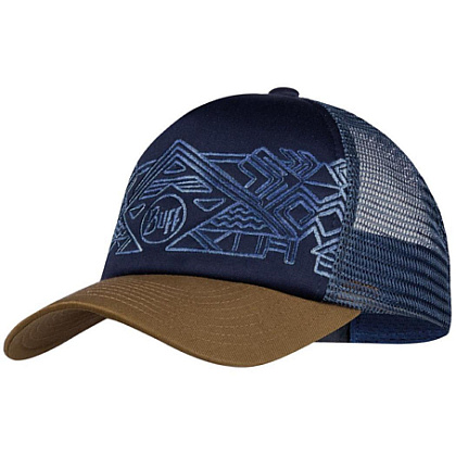 Кепка Buff Trucker Cap Kids Kasai Night Blue