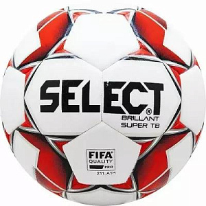 Мяч футб. "SELECT Brillant Super FIFA TB"бело-кр.р 5