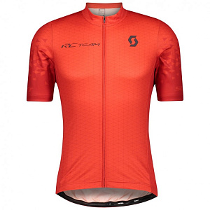 Джемпер SCOTT RC Team 10 к/рук fiery red/dark grey