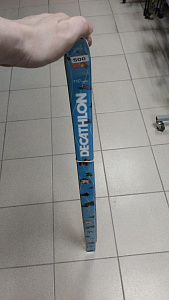 Лыжи пласт. НЛФ STEP + мягкое крепление